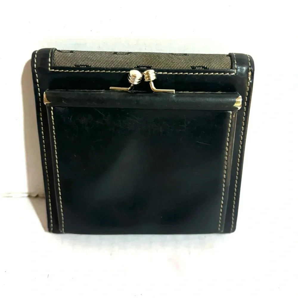 Dooney Bourke Db Signature Print Canvas Wallet - image 2